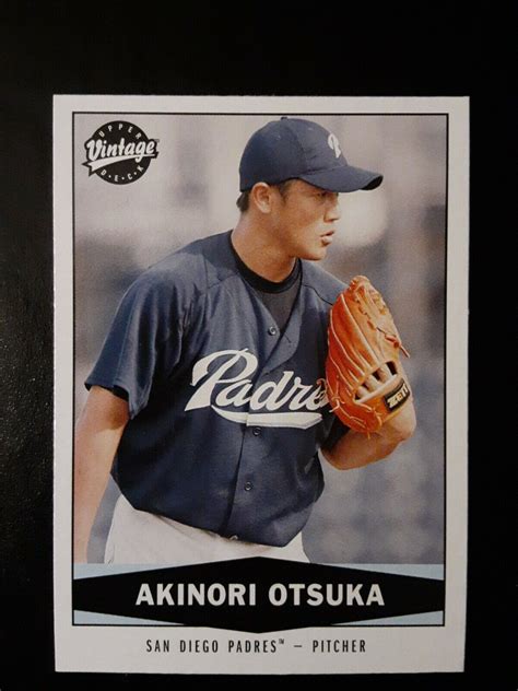 Upper Deck Vintage Akinori Otsuka Rc For Sale Online Ebay