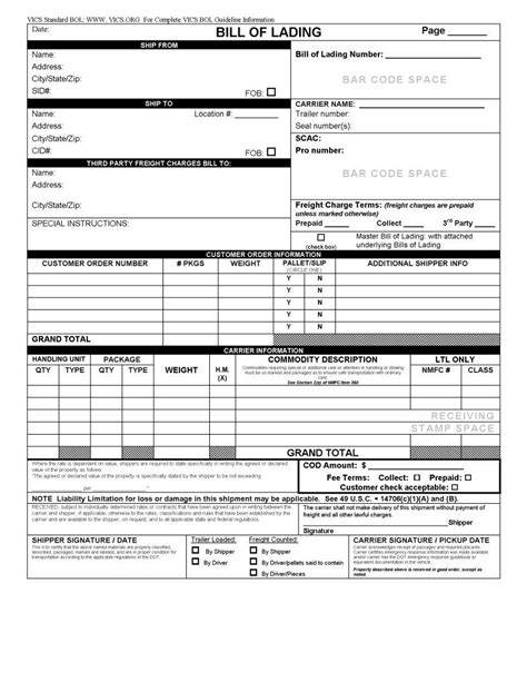 Vics Bol Fill Out Printable Pdf Forms Online