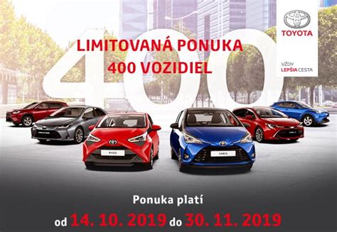 Limitovan Ponuka Toyota Pk Auto Spol S R O