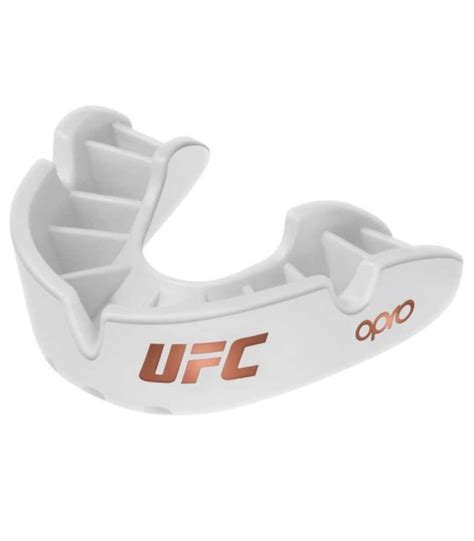 Szczęka bokserska UFC Opro Silver Black ochraniacz zębów dla dzieci