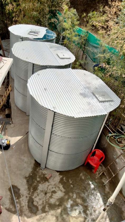 Zincalume Steel Water Storage Tank At Rs 3 Litre Zincalume Tank In