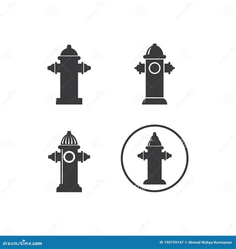 Fire Hydrant Logo And Icon Stock Vector Illustration Of Help 190759147