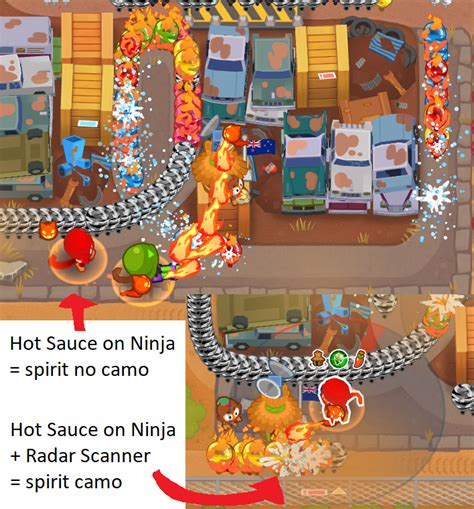 Ninja Monkey with external camo detection allows Hot Sauce spirit to ...