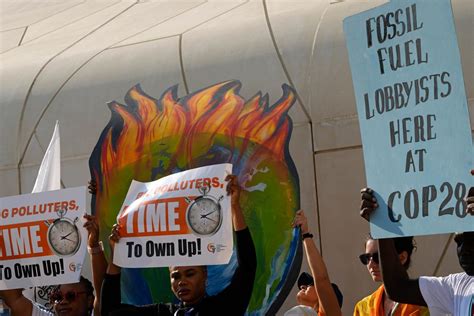 Record Number Of Fossil Fuel Lobbyists At Cop28 Talks Report Ngos