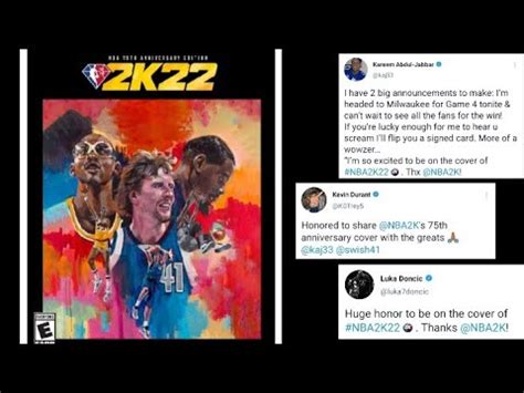 Nba Players React To Nba K Cover Athletes Dirk Nowitzki Kevin