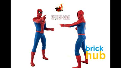How To Pose Hot Toys Spider Man Classic Suit Classic Spider Man PS