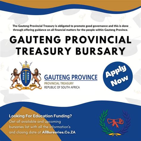 Gauteng Provincial Treasury Bursary 2024