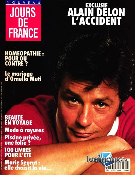 Journaux Fr Jours De France Du Alain Delon