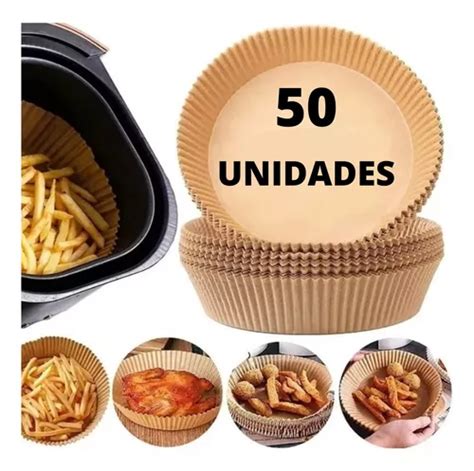 Forma De Papel Air Fryer Descart Vel Unidades