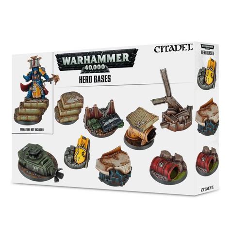 Warhammer 40k Hero Bases Kitsu Models Hobby Shop