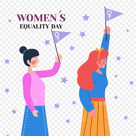 Women Day Banner Vector Hd Images Women Holding High The Banner On