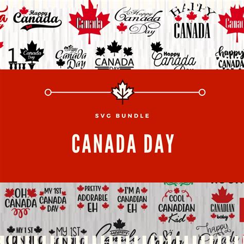 Canada Day Svg Bundle Masterbundles