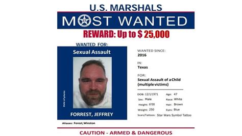 Former Abilene Youth Pastor Named One Of The U S Marshals 15 Most