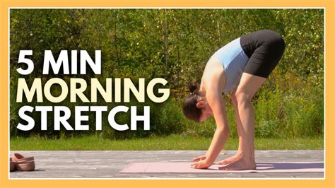 5 Minute Morning Yoga – Daily Stretching Routine - Yoga With Kassandra