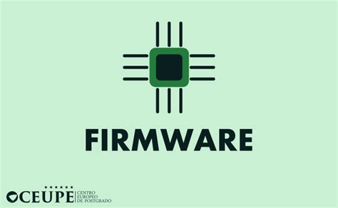 Firmware Qué es para qué sirve y ejemplos