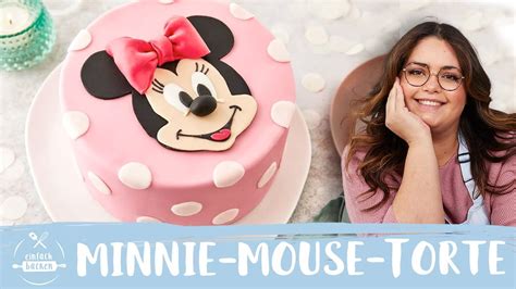 Minnie Mouse Torte Einfache Schritt F R Schritt Anleitung I Einfach