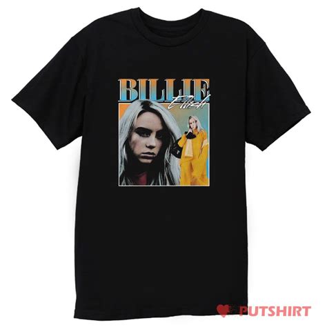 Billie Eilish Vintage T Shirt Unique Design Putshirt Vintage Tshirts T Shirt Shirts