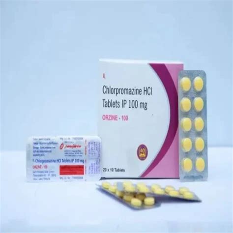 Chlorpromazine Mg Tablets Prescription At Stripe In