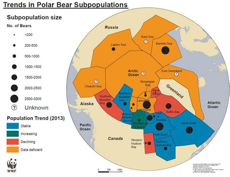 Where Do Polar Bears Live Map