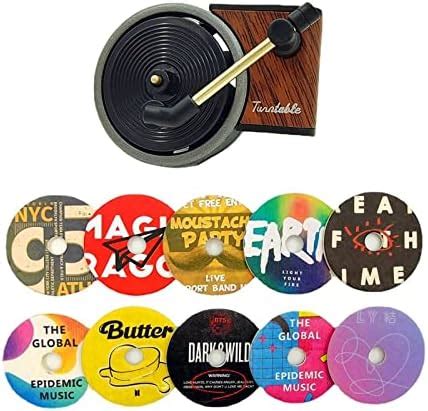 Amazon ETOUGW Car Air Freshener Set 12 Pieces Vinyl Album Cover