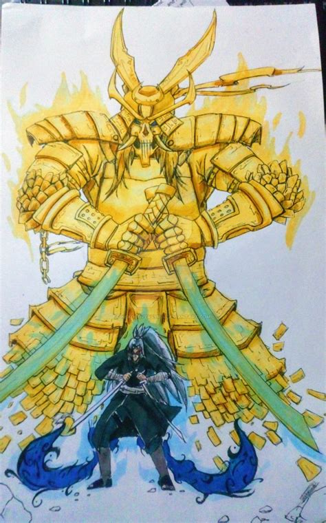 Golden Susanoo (OC) by NekoLoverSyria on DeviantArt