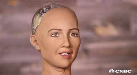 Humanoid Sophia is given primary role of talking to people