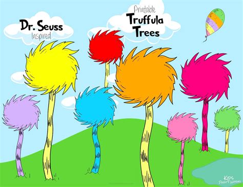 Dr. Seuss The Lorax Trees