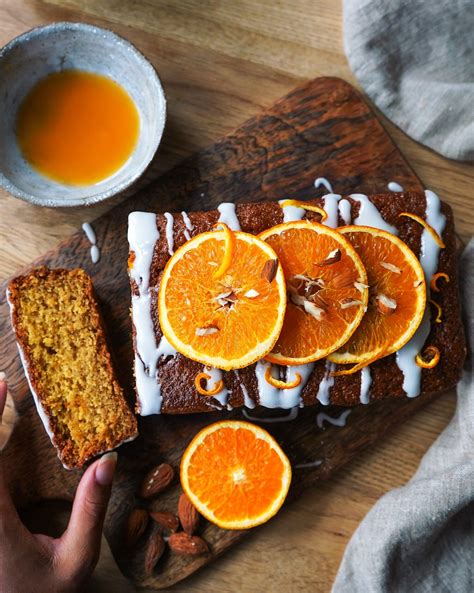 Orange Almond Vegan Cake — rachel ama