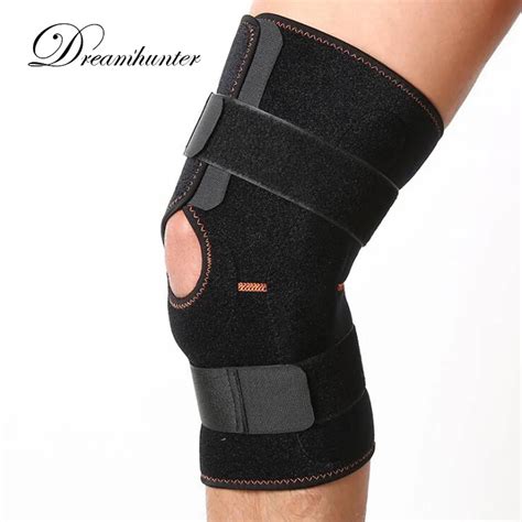 Sport Adjustable Knee Pads Patella Guards Anti Slip Shock Absorption