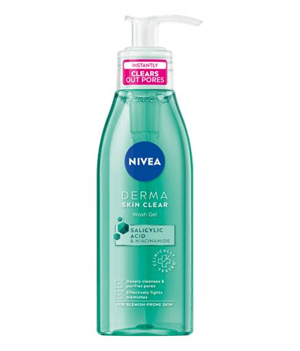 40ml Face Cleansing Derma Skin Clear Nivea