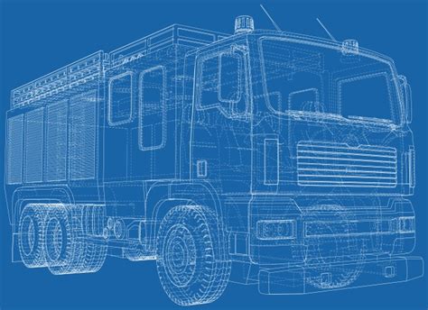 Fire Truck Outline Vector Images (over 3,200)