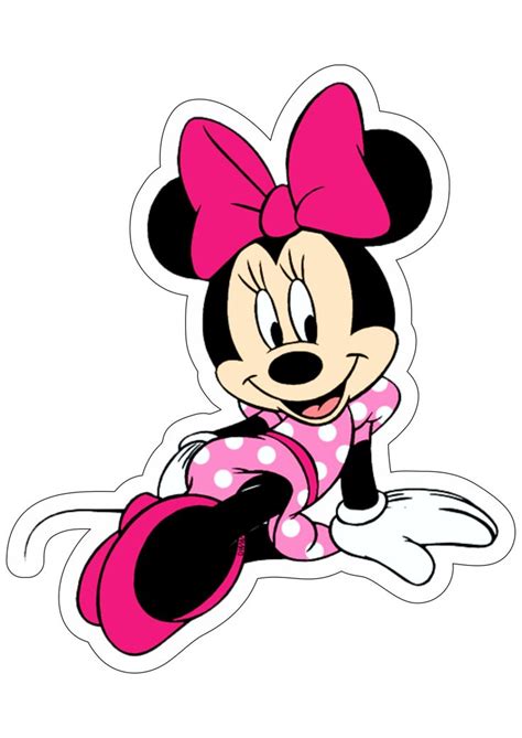 Minnie rosa imagem para decoração fundo transparente png Aniversário