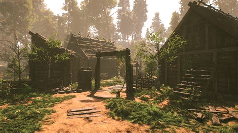 Old Scandinavia Medieval Village by Kimmo Kaunela in Environments - UE4 ...