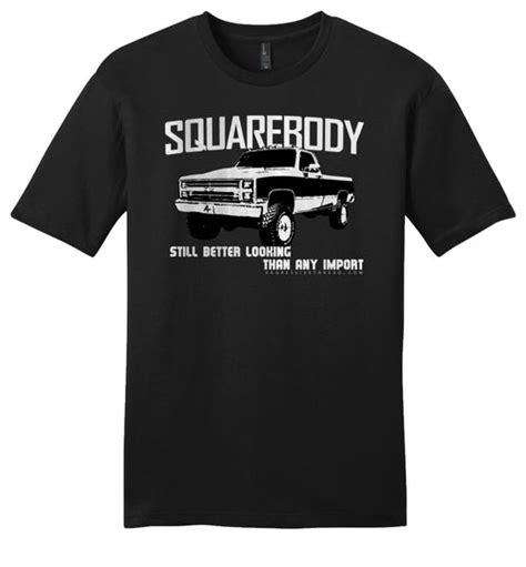 Square Body T Shirts Square Body Truck Apparel Aggressive Thread