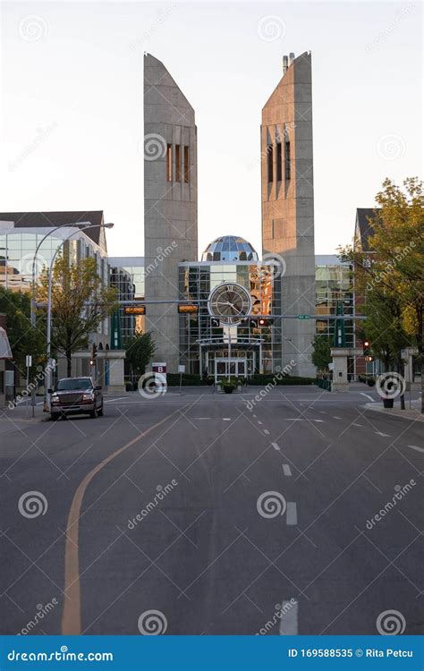 Macewan University Of Edmonton City Editorial Image Image Of Tall