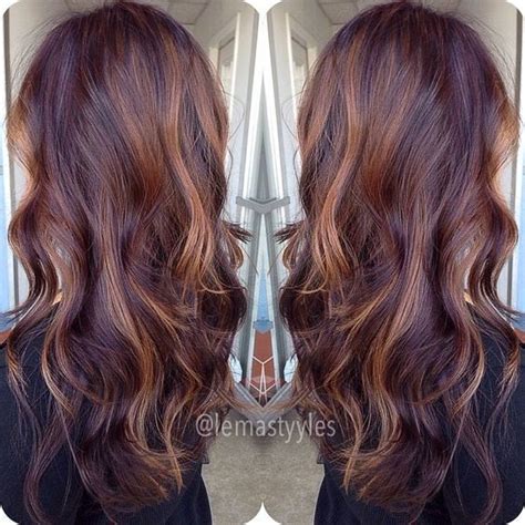 10 Mahogany Hair Color Ideas: Ombre, Balayage Hairstyles 2021