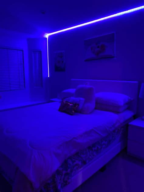 Blue Led Light Room Aesthetic Hot Sale Centralcountiesservices Org