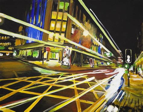 Light Trails In Manchester Angela Wakefield