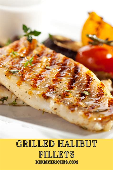 Grilled Halibut Fillets BBQ Grilling With Derrick Riches