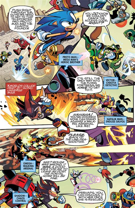 Mega Man and Sonic Worlds of Collide Page 3 by 1thdoctothetimehog on ...