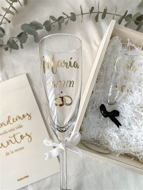 Copas Personalizadas Novios Equilatera