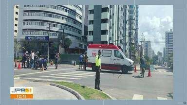 JPB1 Idoso de 80 anos é atropelado por motociclista sem habilitação