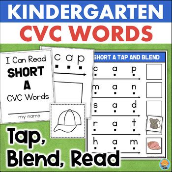 Blending Decoding Cvc Words With Short Vowel Sounds Activity Phonics