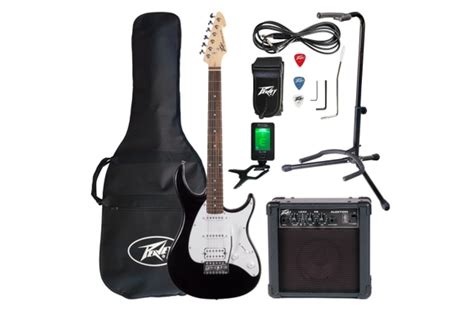 Peavey Raptor Plus Jr E Gitarre Stage Pack Black Set