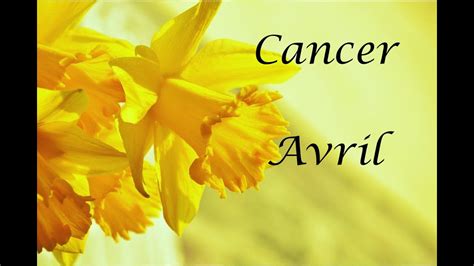 Guidance Mensuelle Cancer Et Ascendants Cancer Avril 2021 YouTube