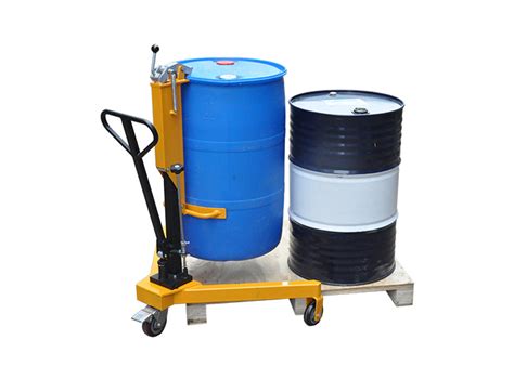 DT300A Hydraulic Manual Oil Drum Hand Cart With Self Grabbing And