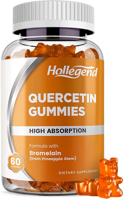 Amazon Quercetin Gummies Quercetin With Bromelain Vitamin C