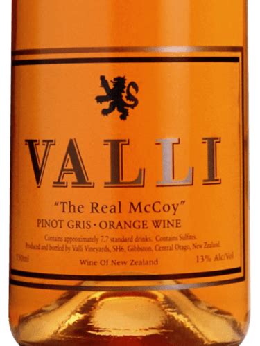 Valli The Real McCoy Orange Wine Vivino