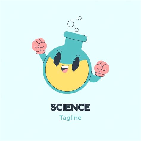 Premium Vector | Flat design science logo