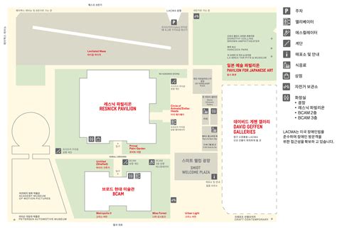 Map of Campus | LACMA